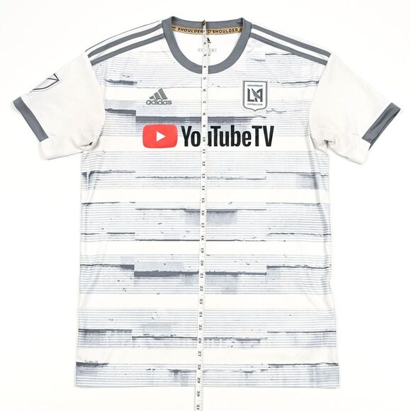 2019 Adidas Men's LA Los Angels FC LAFC Away Soccer Jersey Medium MLS US - Picture 2 of 10